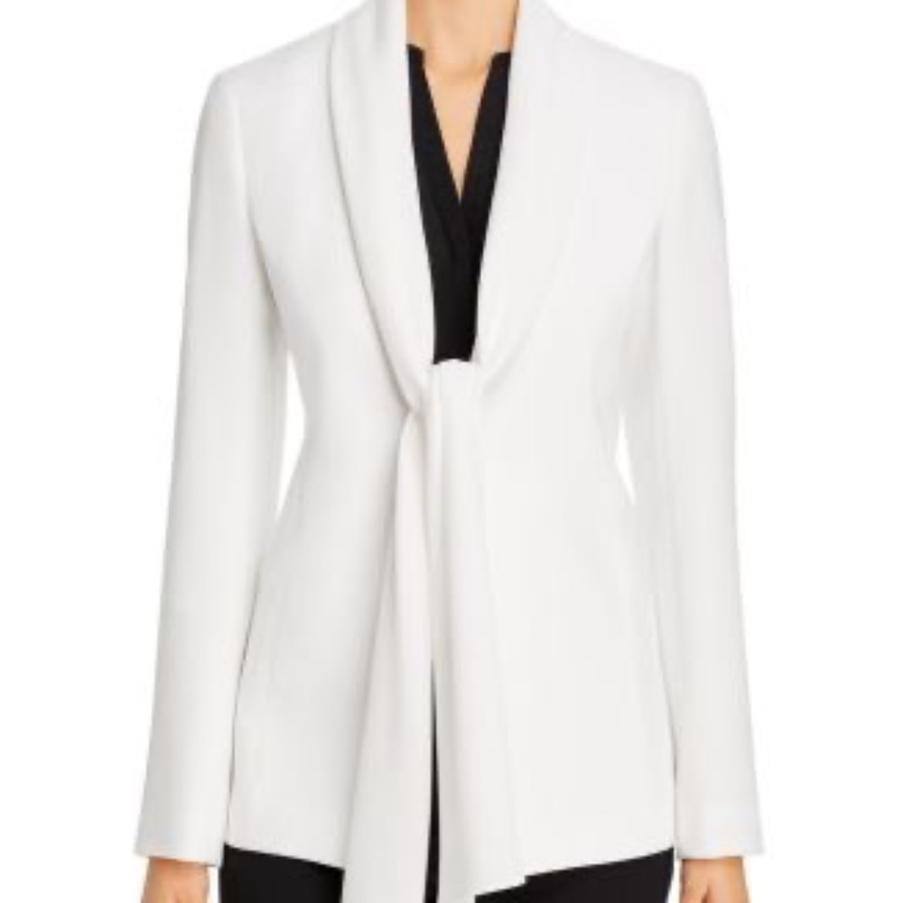 NWT LAFAYETTE 148 NY Kendria Tie-Front Blazer Size 8